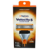 Top Care Everyday Velocity 5-Blade Razor - 1 Each