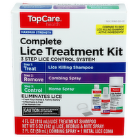 Top Care Health Complete Lice Treatment Kit - 1 Each