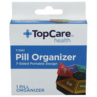 Top Care Tc 7 Day Sided Pill Orgnz Ranb - 1 Count