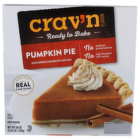 Crav'n Flavor Pumpkin Pie - 36 Ounce - 1 Count