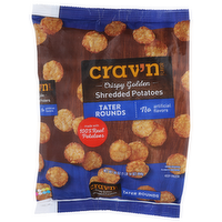 Crav'n Flavor Tater Rounds Shredded Potatoes - 30 Ounce - 1 Count