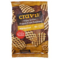 Crav'n Flavor Waffle Cut French Fried Potatoes - 24 Ounce