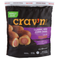 Crav'n Flavor Family Size Classic Mini Corn Dogs - 29.3 Ounce - 1 Count