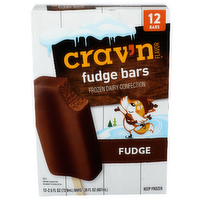 CRAV'N Flavor Cravn Fudge Bar - 2.5 Fluid Ounce - 12 Count