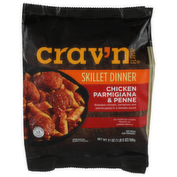 CRAV'N Flavor Chicken Parmesan Penne Skillet Dinner - 21 Ounce