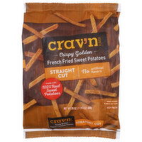 Crav'n Flavor Straight Cut French Fried Sweet Potatoes - 20 Ounce