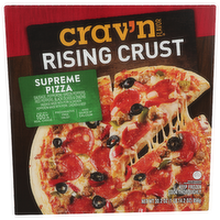 Crav'n Flavor Rising Crust Supreme Pizza - 30.2 Ounce