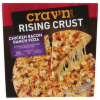 Crav'n Flavor Rising Crust Chicken Bacon Ranch Pizza - 28.1 Ounce