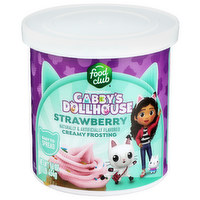 Food Club Strawberry Gabby's Dollhouse Frosting - 16 Ounce
