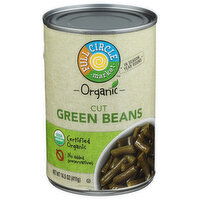Full Circle Market Organic Cut Green Beans - 14.5 Ounce