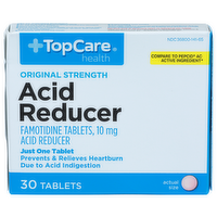 Topcare Health Original Strength Acid Reducer - 30 Count