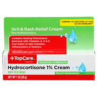Topcare Health Itch & Rash Relief Cream - 1 Ounce