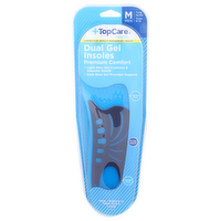Topcare Health Premium Comfort Dual Gel Insoles - 1 Count