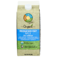 Full Circle Market Reduced Fat Milk - Half Gallon