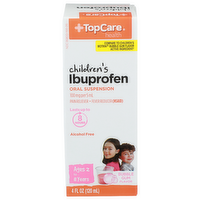 Topcare Health Bubble Gum Flavor Children's Ibuprofen - 4 Fluid Ounce
