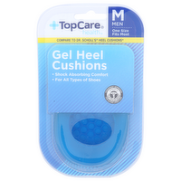 Topcare Health Men Gel Heel Cushions - 1 Count