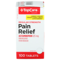 Topcare Health Regular Strength Pain Relief - 100 Count