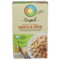 Full Circle Market Maple & Spice Instant Oatmeal - 1.411 Ounce - 8 Count