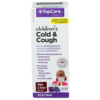 Topcare Health Grape Flavor Children's Cold & Cough - 4 Fluid Ounce