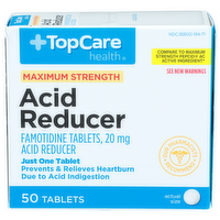 Topcare Health Maximum Strength Acid Reducer - 50 Count