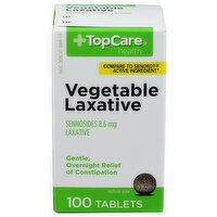 Top Care Health Vegetable Laxative Tablets - 100 Count