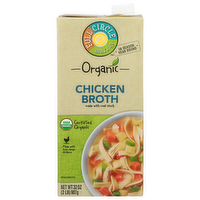 Full Circle Market Organic Chicken Broth - 32 Ounce