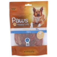 Paws Happy Life Chicken Chew Fillets Dog Treats - 8 Ounce