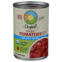 Full Circle Market No Salt Added In Tomato Juice Diced Tomatoes - 14.5 Ounce
