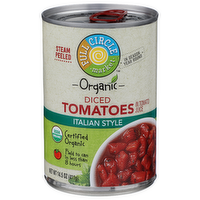 Full Circle Market In Tomato Juice Italian Style Diced Tomatoes - 14.5 Ounce