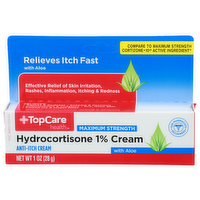 Topcare Health With Aloe Anti-Itch Cream - 1 Ounce
