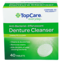 Topcare Everyday Denture Cleanser - 40 Count