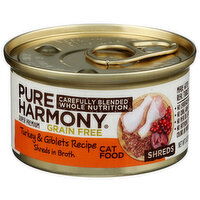 Pure Harmony Super Premium Turkey & Giblets Recipe Cat Food - 3 Ounce