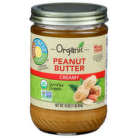 Full Circle Market Creamy Peanut Butter - 16 Ounce