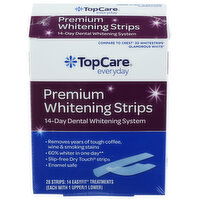 Top Care Everyday Premium Whitening Strips - 28 Count