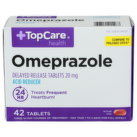 Topcare Health Acid Reducer Omeprazole - 42 Count