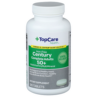 Topcare Health Iron-Free Century Complete Adults 50+ Multivitaminmultimineral - 220 Count