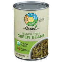 Full Circle Market Organic French Cut Bean Green - 14.5 Ounce