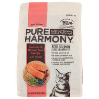 Pure Harmony Grain Free Salmon & Brown Rice Recipe Super Premium Cat Food - 48 Ounce