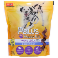 Paws Happy Life Bacon Flavor Wavy Strips Dog Treats - 25 Ounce