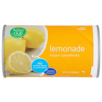 Food Club Lemonade Frozen Concentrate Juice - 12 Fluid Ounce