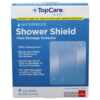 Topcare Health Clear Bandage Protector - 4 Count