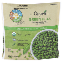 Full Circle Market Green Peas - 12 Ounce