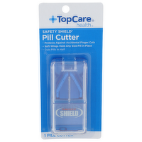 Topcare Health Safety Shield Pill Cutter - 1 Count