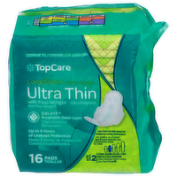 Topcare Everyday Long Super Ultra Thin - 16 Count