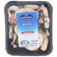 Monterey Mushrooms Sliced White - 8 Ounce