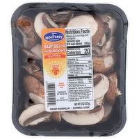 Monterey Mushrooms Sliced Baby Bella - 8 Ounce