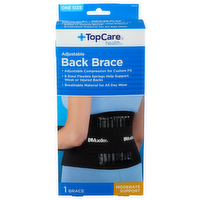 Topcare Health Adjustable Back Brace - 1 Count