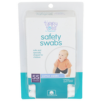 Tippy Toes Safety Swabs - 55 Count