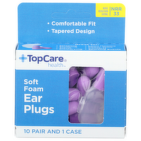 Topcare Health Soft Foam Ear Plugs - 1 Each