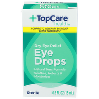 Topcare Health Dry Eye Relief Drops - 0.5 Fluid Ounce